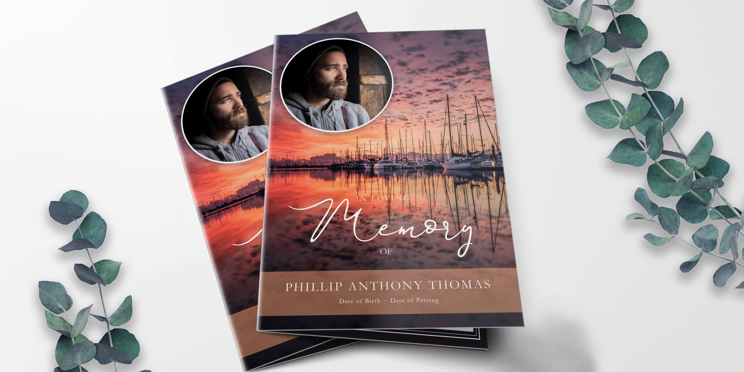 poems for a funeral sailing funeral program template scaled